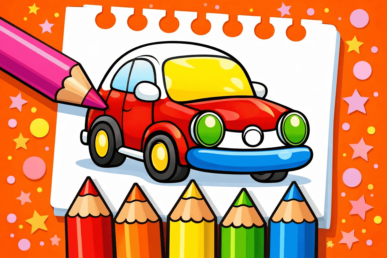 Fire Truck Coloring Book